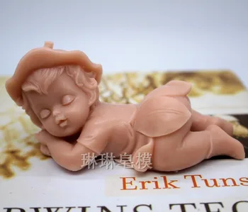 

Grainrain 3D Baby Handcrafted Soap Mold Silicone Candle Wax Resin Mould Handmade Mold