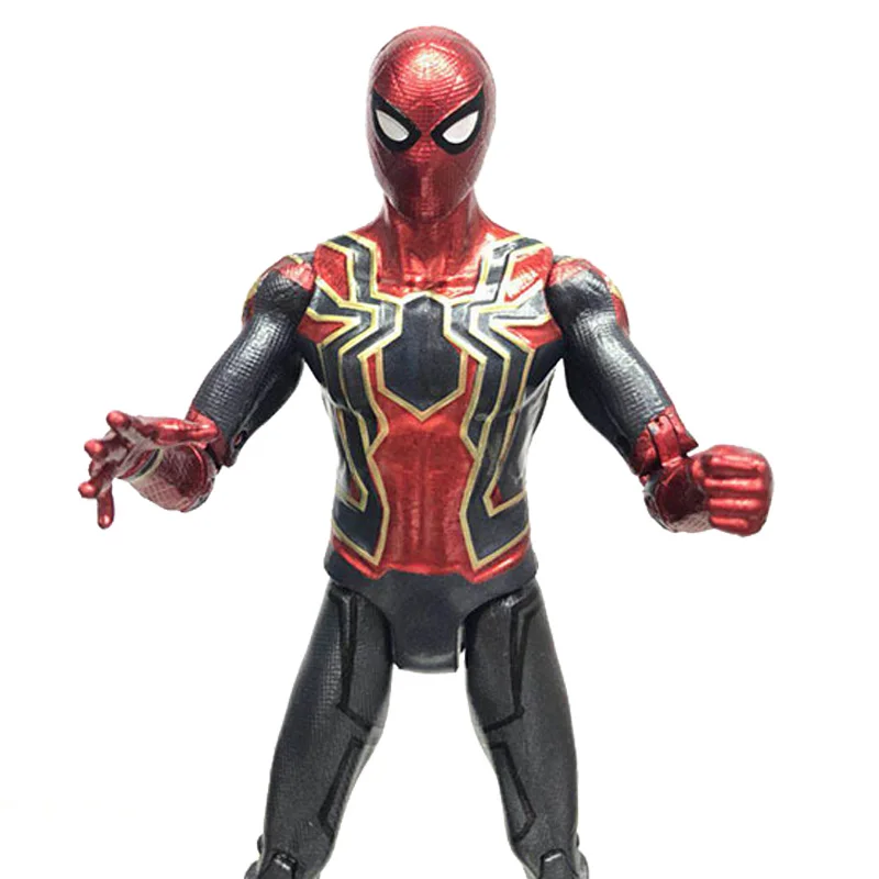 Infinity War Avengers Hero Series Iron Spider Man PVC Action Figure Marvel Legends Spiderman Collection Model Toys Doll (5)