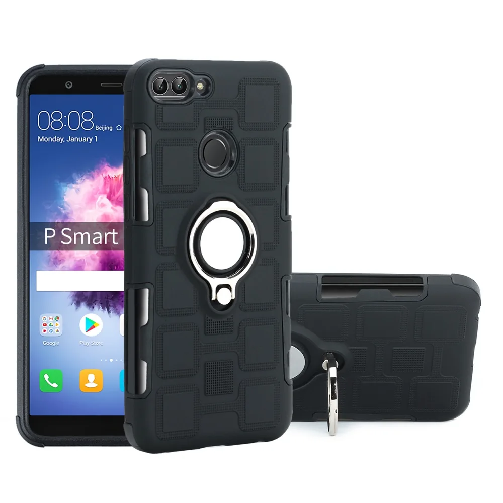 Для huawei honor 10 9 8s 7a 7C P smart plus 2019 кольцо на палец магнитная поддержка мобильного
