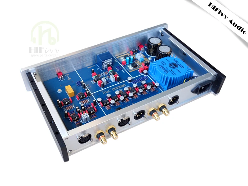 Hifivv аудио MBL6010D предусилитель предусилители RCA XLR выход AD797 или JRC5534 hifi аудио усилитель 110/220 В