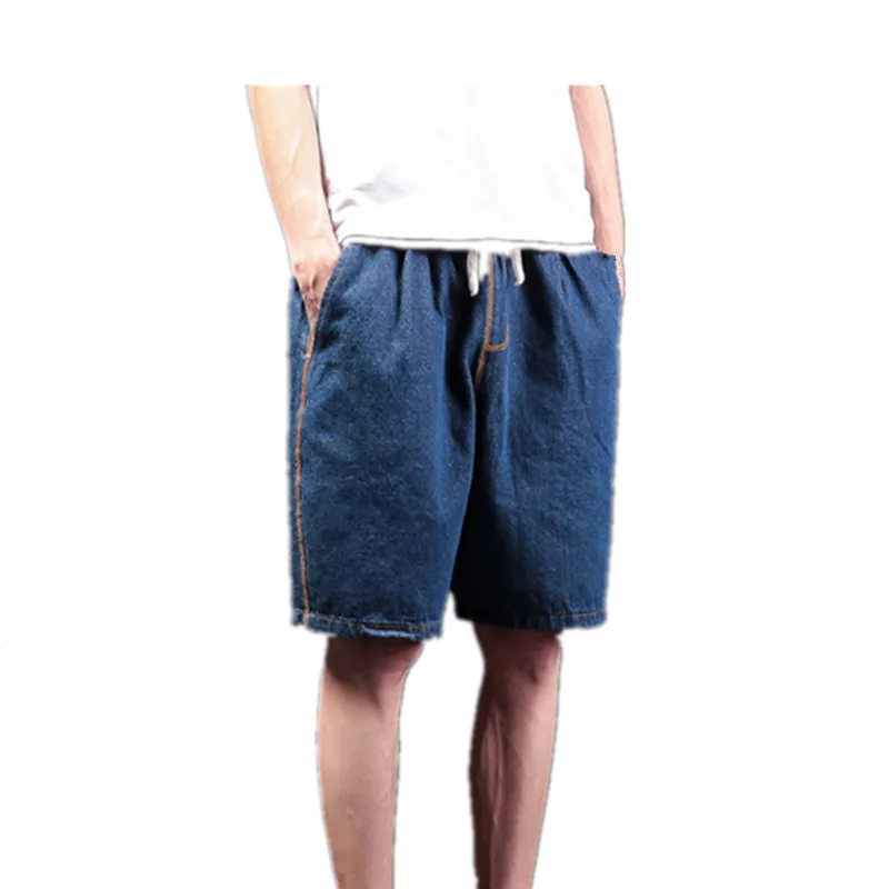 

2019 Summer Fashion Denim Shorts Men Slim Fit Casual Cotton Jeans Trousers Male Plus Size Brand Clothing Men's wear S-5XL