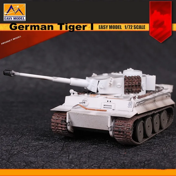 

German Tiger Tank Model Finished Colored Tank Model Collection Tank DIY 36216