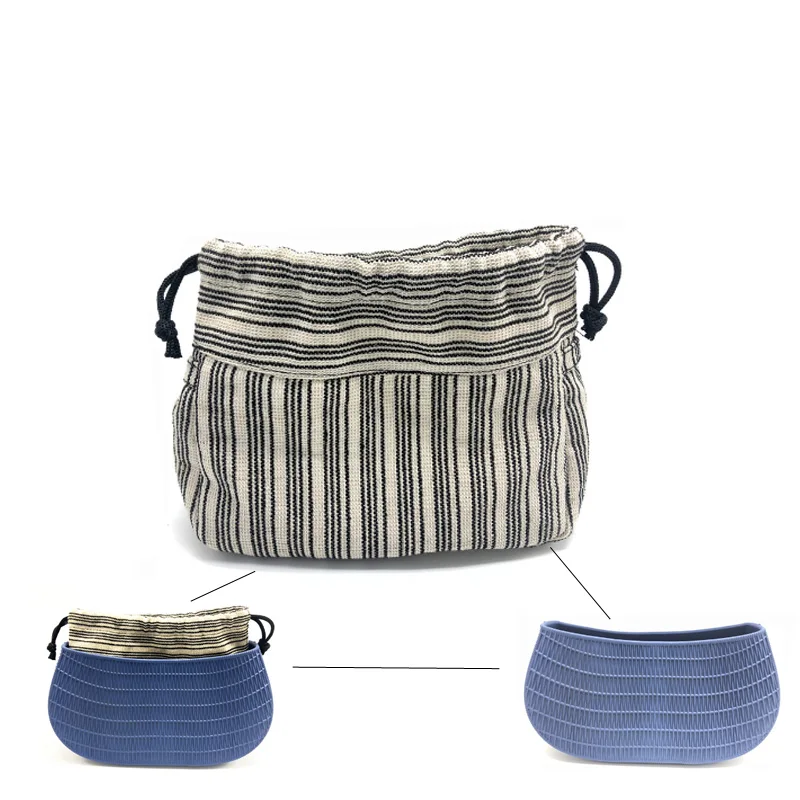 1 inner bag for o swing 2021 Inner Pocket Lining Obag Swing Drawstring Canvas Fabric Handbag Insert | Багаж и сумки