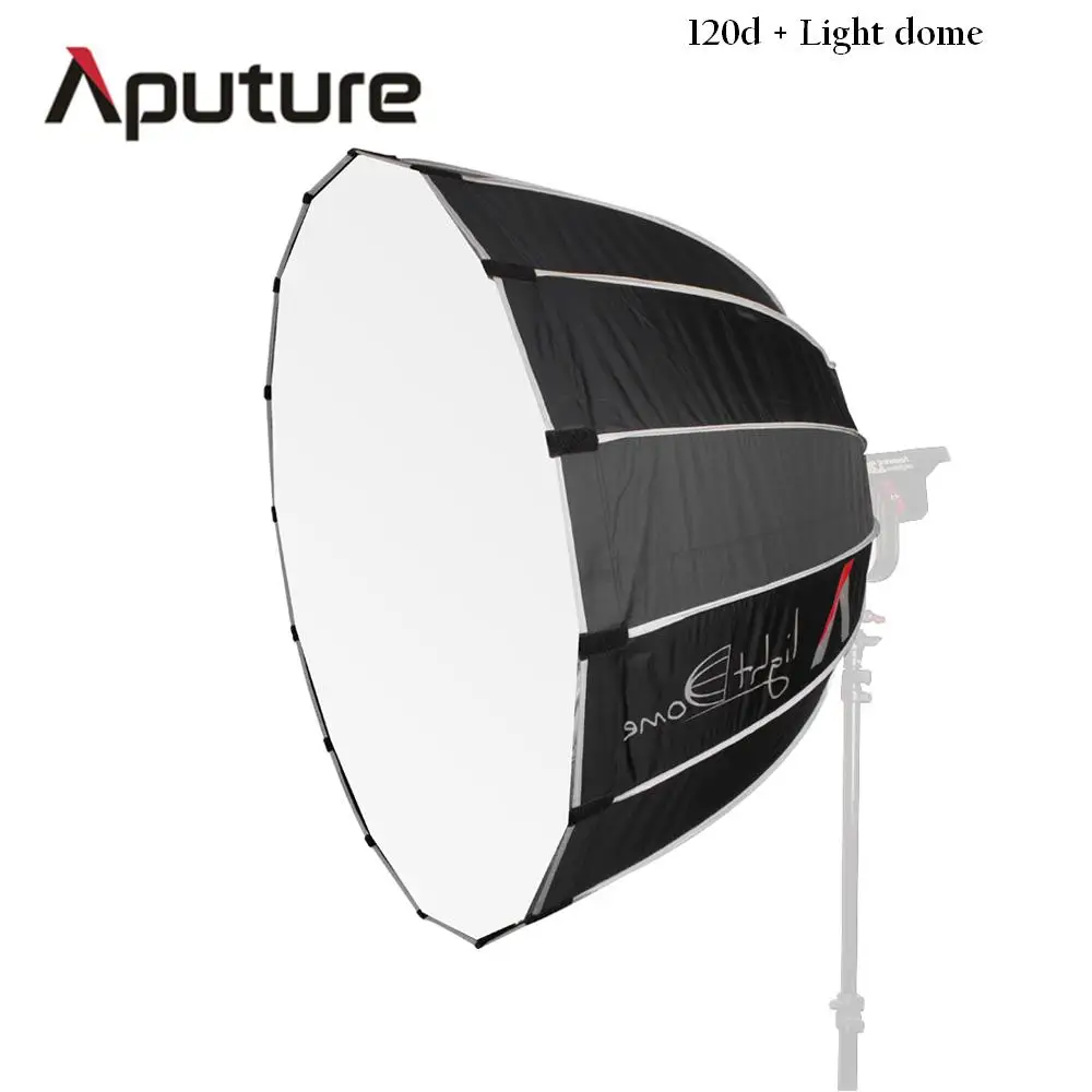 Aputure LS C120d with Anton Bauer Plate+Light dome Kit daylight COB led video light studio light photo film shooting light