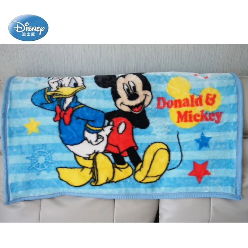 

Disney Blue Donald Mickey Mouse Minnie Mouse Brown Cartoon Babies Blankets Throw 70x100cm for Pets Cat Baby Kids on Crib/Sofa