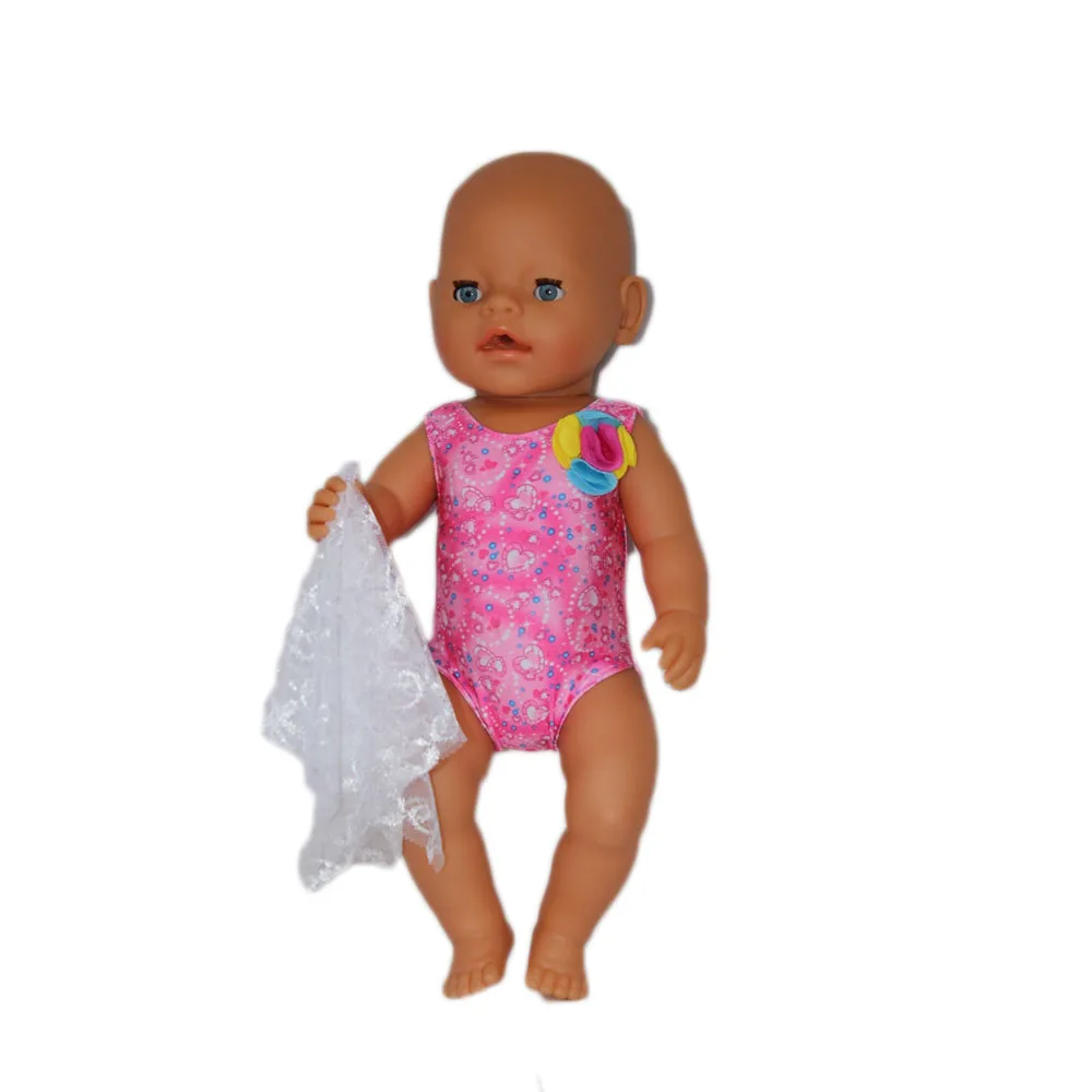 2pcs Swimsuit Doll Clothes Wear fit 43cm Baby Born zapf,Children best