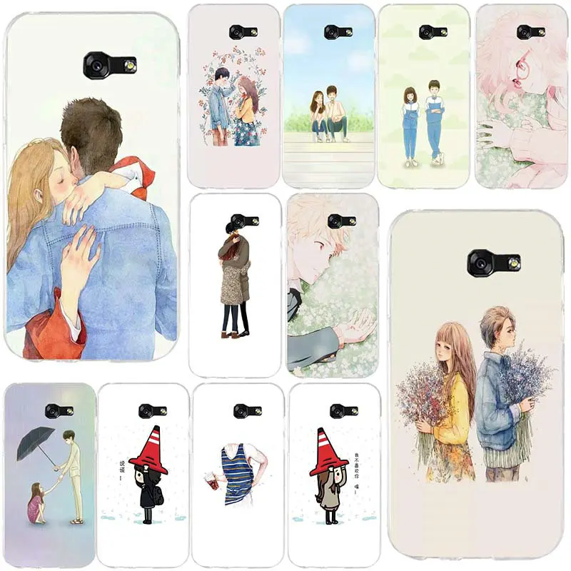 

Soft TPU Phone Cases For Samsung Galaxy A3 A5 A7 J5 J7 J3 2017 J1 J2 2016 Back Cover Coque Different but Best Friends Forever