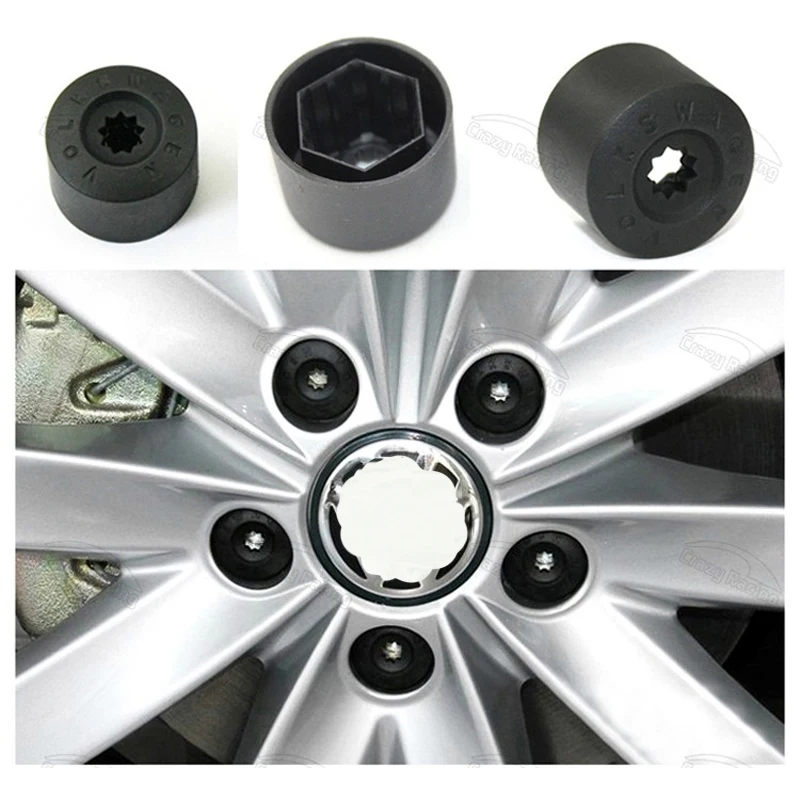 Как снимать колпачки с болтов на колесах New 20pcs/set 17mm Car Plastic Caps Bolts Head Covers Nuts Alloy Wheel Protector