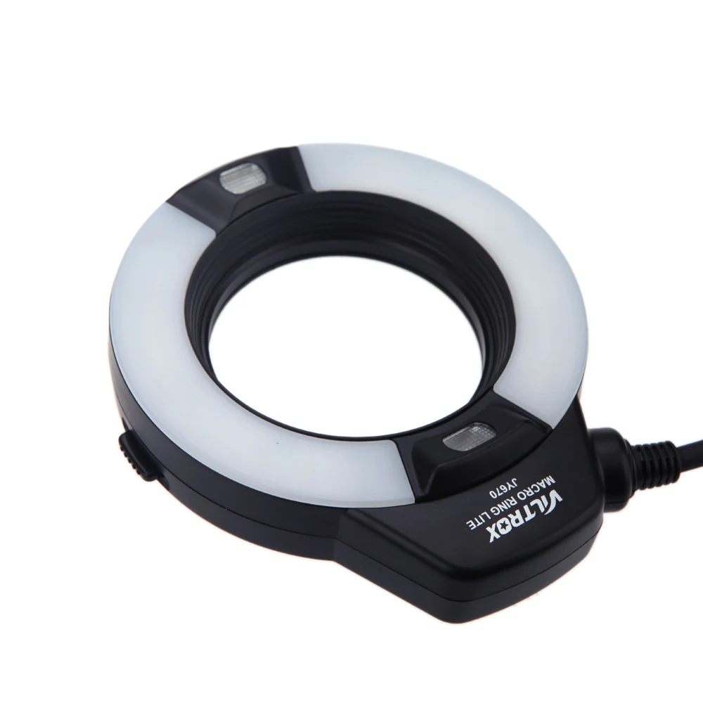 VILTROX JY-670 Macro Ring Light flash (21)