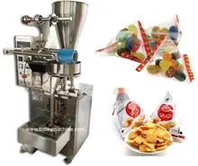 automatic transparent film tomato sachet packaging machine sugar paste packing machine