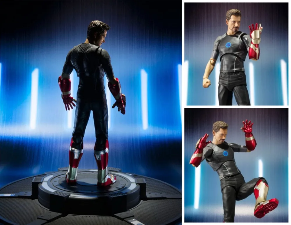 

NEW Iron man Avengers Tony Stark infinity wars MK50 iron Spider Man Homecoming marvel action figure toys Christmas gift doll