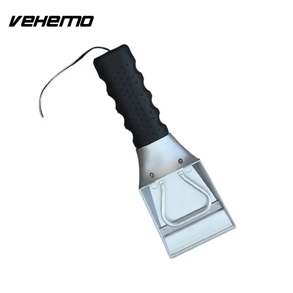 VEHEMO 12V with Light Outdoor Car Heated Shovel Snow Shovel Spare Ice