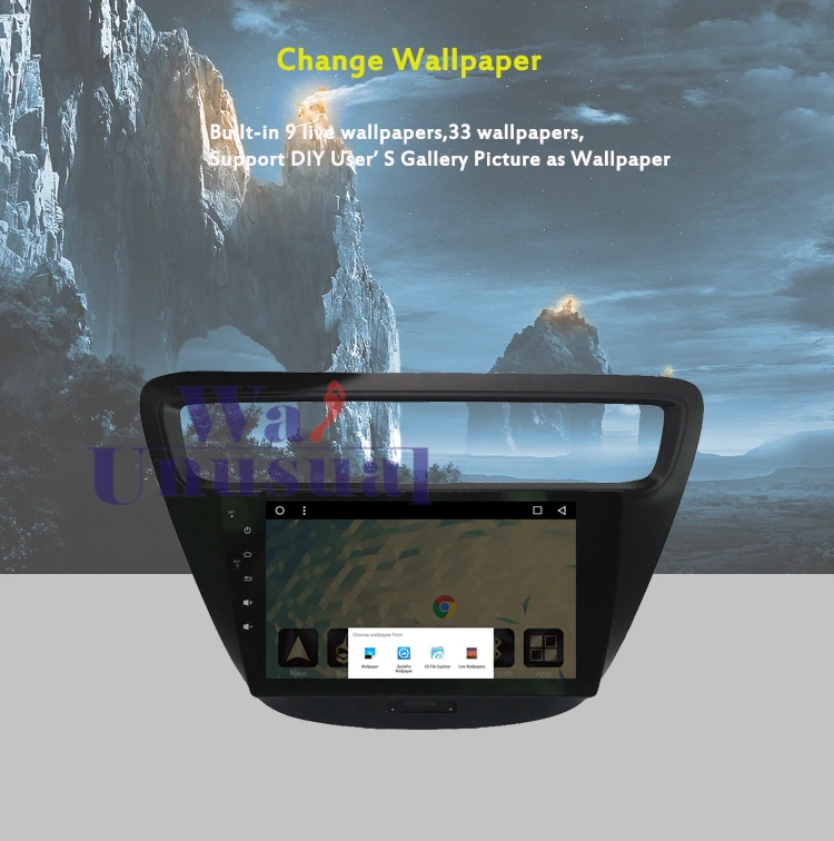 Clearance 2 din 9Inch Octa Core Android 8.1 Car Video Multimedia Player For Chevrolet Lova RV 2015 Car GPS Navigation With BT WIFI 3G Maps 3