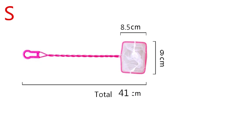 Домашний декор, высокое качество, аксессуары для аквариума, сетка, 3 размера, размеры s, m, l, Рыболовные креветки, сачок, квадратная рыболовная сеть
