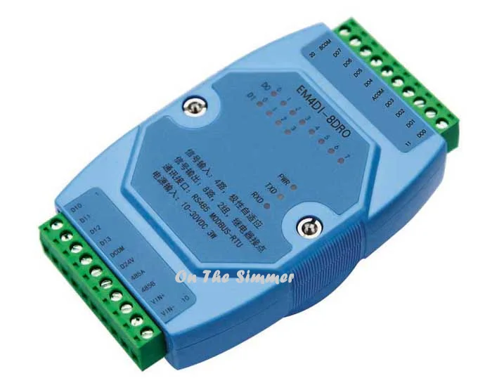 

Switch quantity input and output digital isolation acquisition block relay output MODBUS RS485 i/0 huasin