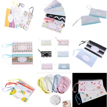 Мультяшный принт детская упаковка для влажных салфеток многоразовые влажные салфетки крышка контейнер для влажных салфеток для ухода за кожей младенца дорожные салфетки сумка