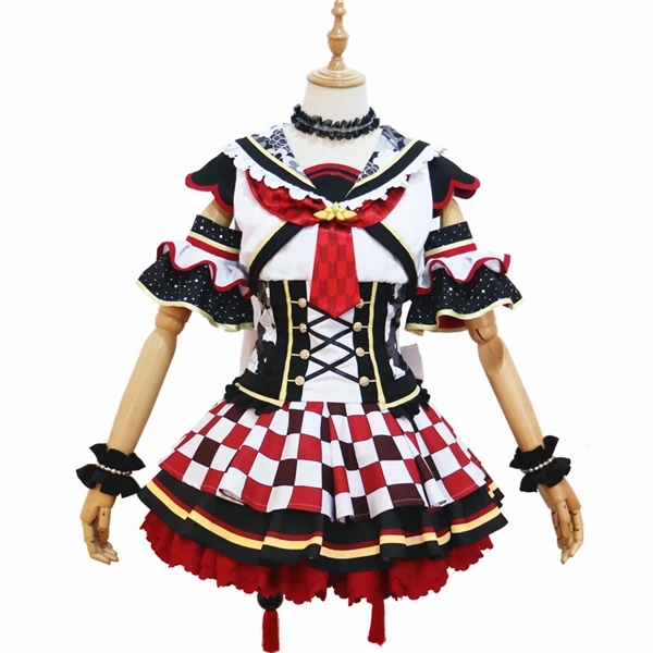 Аниме Love Live Sunshine Aqours Новогодняя Лунная форменная форма для косплея диа Куросава