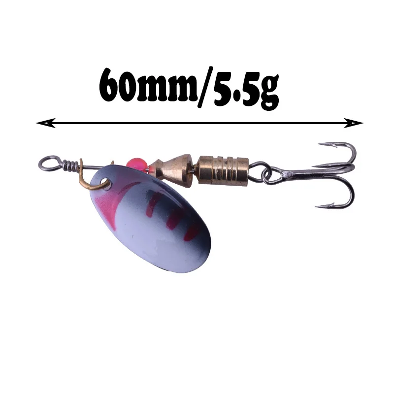 WDAIREN Metal Fishing Lure 1Pce 2.5g 3.5g 5.5g Spoon Lure Spinner Bait Fishing Tackle Hard Bait Spinner Bait Isca Artificial