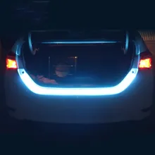 СВЕТОДИОДНЫЙ многоцветный Дневной светильник в полоску на крыше с отрицательными поворотниками, задний светильник s, автомобильный светильник, светодиодный светильник для автомобиля