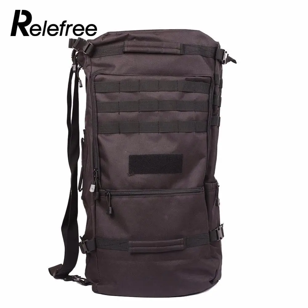 

50L Multifunctional Military Tactical Backpack Outdoor Army Camping Hiking Rucksack Daypack Shoulder Bag