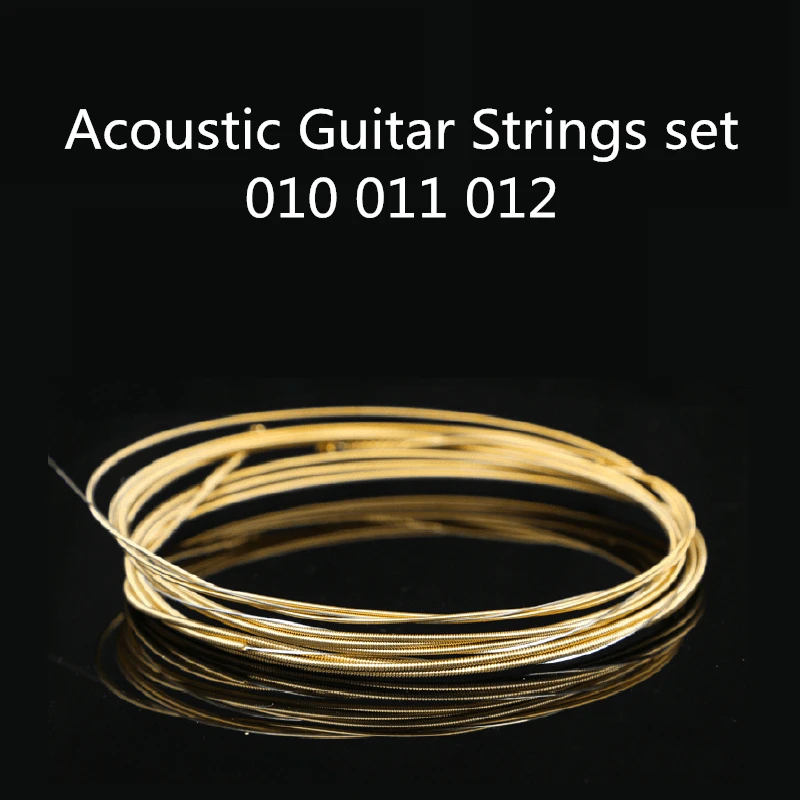 

60XL(010-048) Stainless Steel&Phosphor Bronze Strings Acoustic Guitar Strings 1st-6th Strings Wholesale