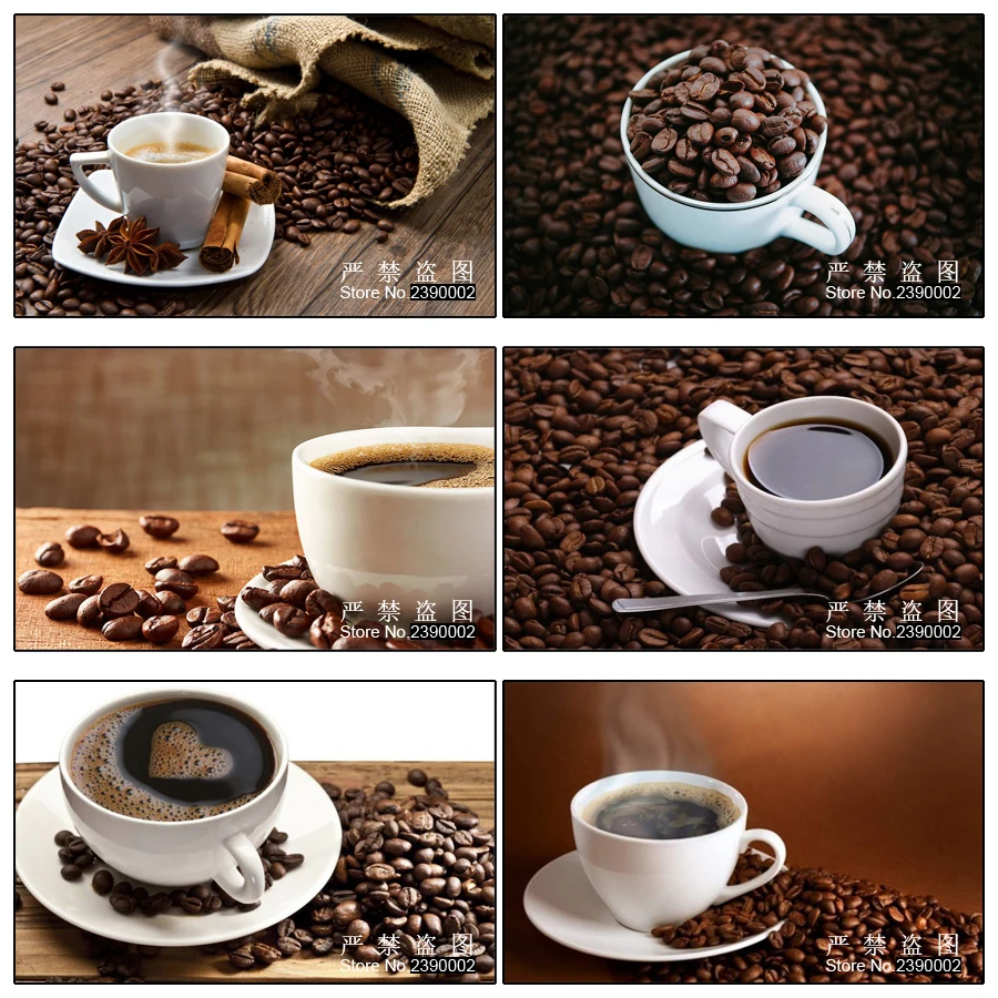 

Diamond Mosaic Coffee Cup Pattern Diamond Embroidery DIY Needlework 5D Diamond Painting Cross Stitch Full Drill Painting