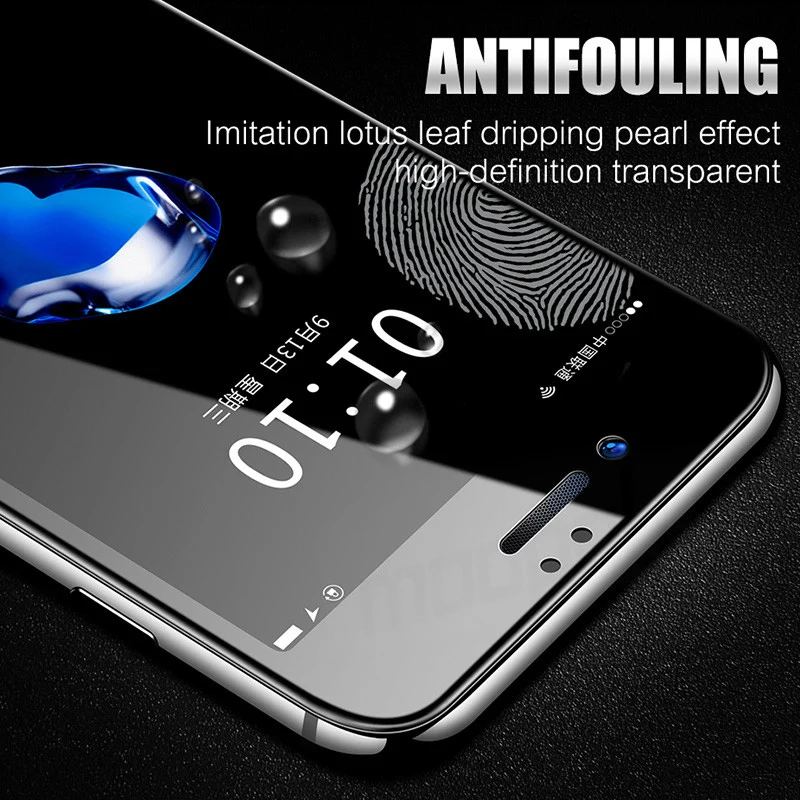 MOUSEMI закаленное стекло для iPhone 7 Защита экрана Мягкий край 8 Plus 3D полное