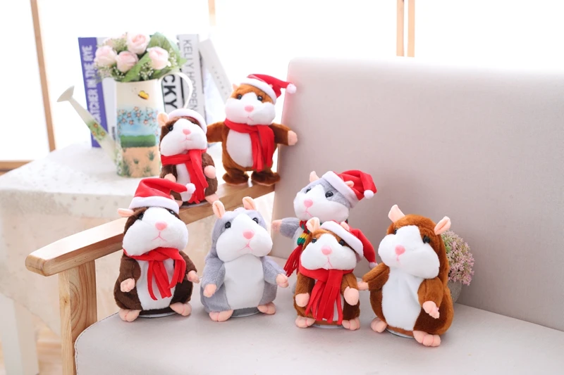 Stuffed e Plush Animais brinquedo de pelúcia falar falar Tipo : Pelúcia/nano Doll