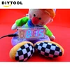 DIY KIT Electronic Clock LED Microcontroller Kit Digital Clock Time Light Control Temperature Thermometer Red/Blue/Green ► Photo 2/4