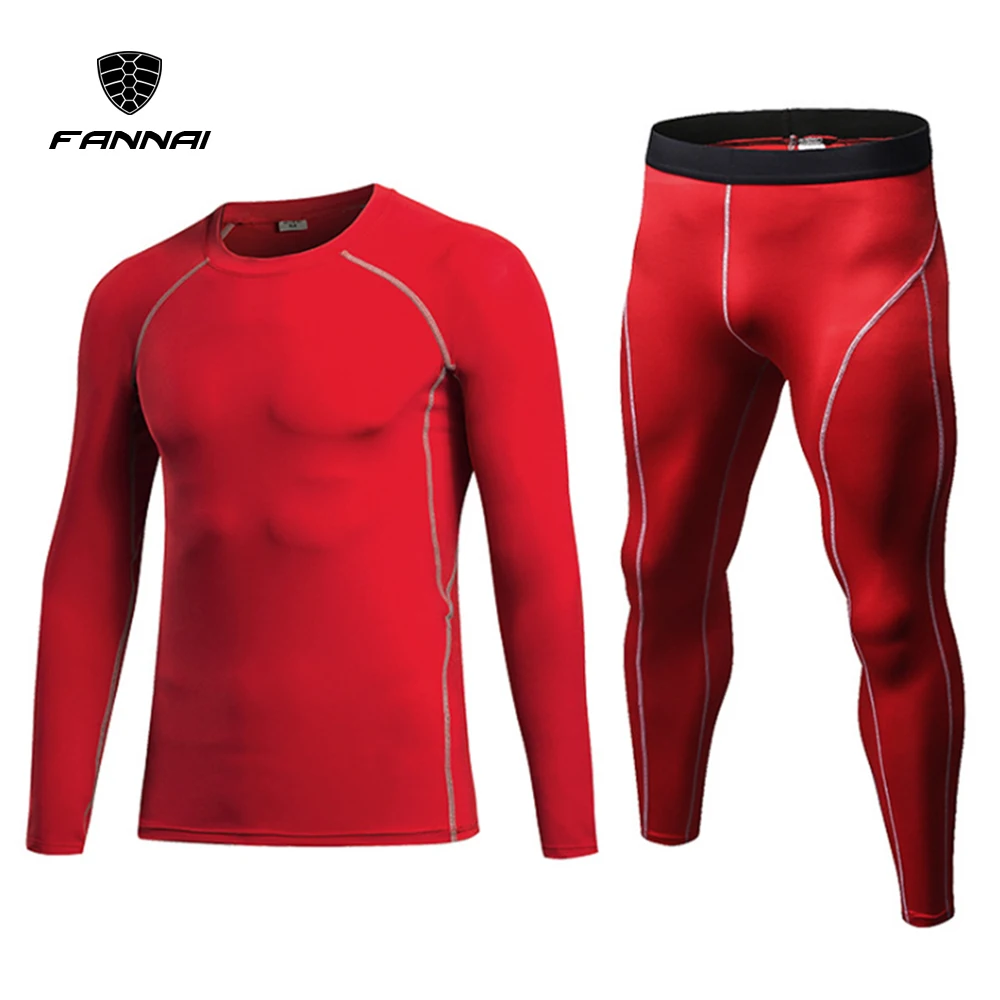 2018 Mens Suits LopeTops+Pant Fitness Gyms Men Compression Leggings Base Layers Top Tees Shirts Sets Long Sleeve Suits 2 Pieces 2018 Mens Suits LopeTops+Pant Fitness Gyms Men Compression Leggings Base Layers Top Tees Shirts Sets Long Sleeve Suits 2 Pieces