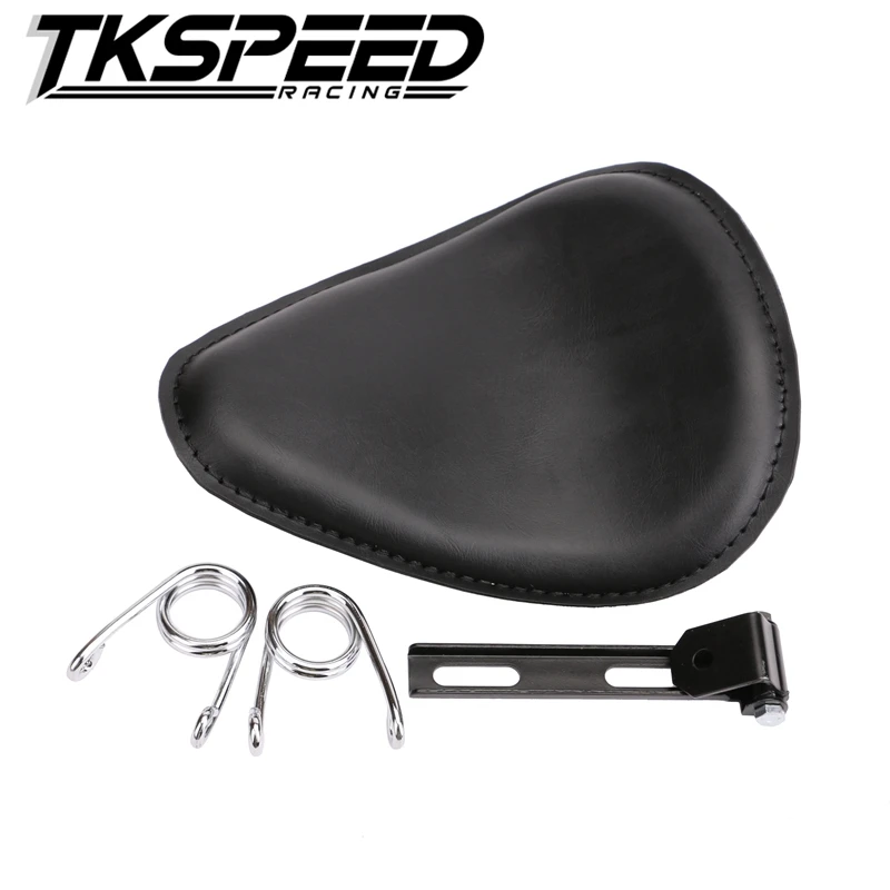 Мотоцикл 3 &quotSolo Весна сиденье водителя Pad седло + крепёжный кронштейн для Sportster 883