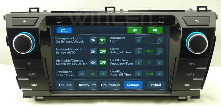 S100 A8 двухъядерный 1080P Автомобильный DVD GPS плеер для Toyota Corolla 2013 on с поддержкой canbus