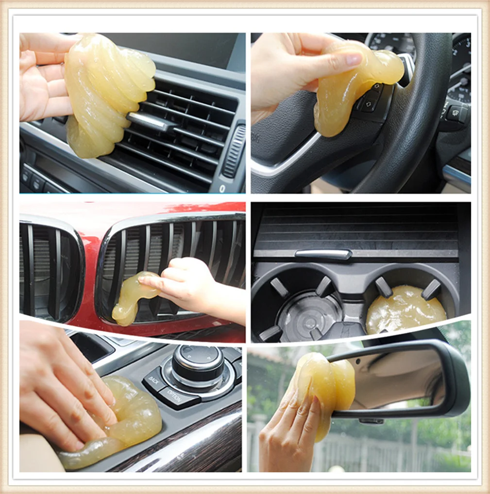 

Cleaning Glue Car Clean Gum Gel Air Conditioner Outlet Dust Dirt Cleaner for Fiat 500X Argo 500L 124 Tipo Qubo Panda Mobi