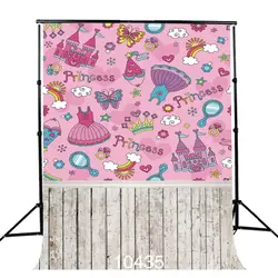 Фоны для фотосъемки розовые вечерние Фотофон с изображением деревянного пола студийные задние фоны новорожденный детский Фотофон товары