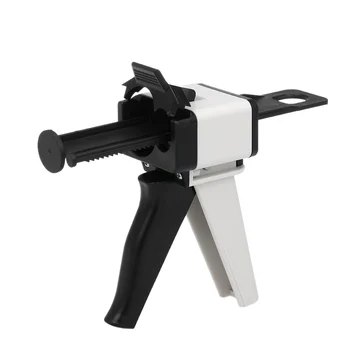 

Ratio Dental Mixing Dispensing Universal Dispenser Gun Professional Silicon Rubber Dispenser Gun10:1/4:1 50ml Teeth Whitening