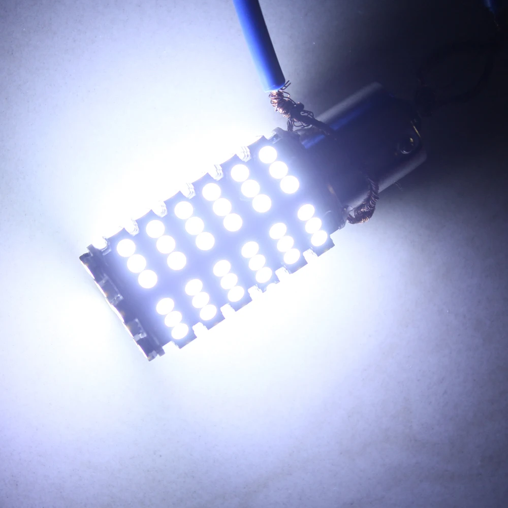 2 шт. Белый 1156 P21W Ba15s 120 1210 SMD светодиодный стоп сигнал заднего света 12 В|bulb 12v|bulb led