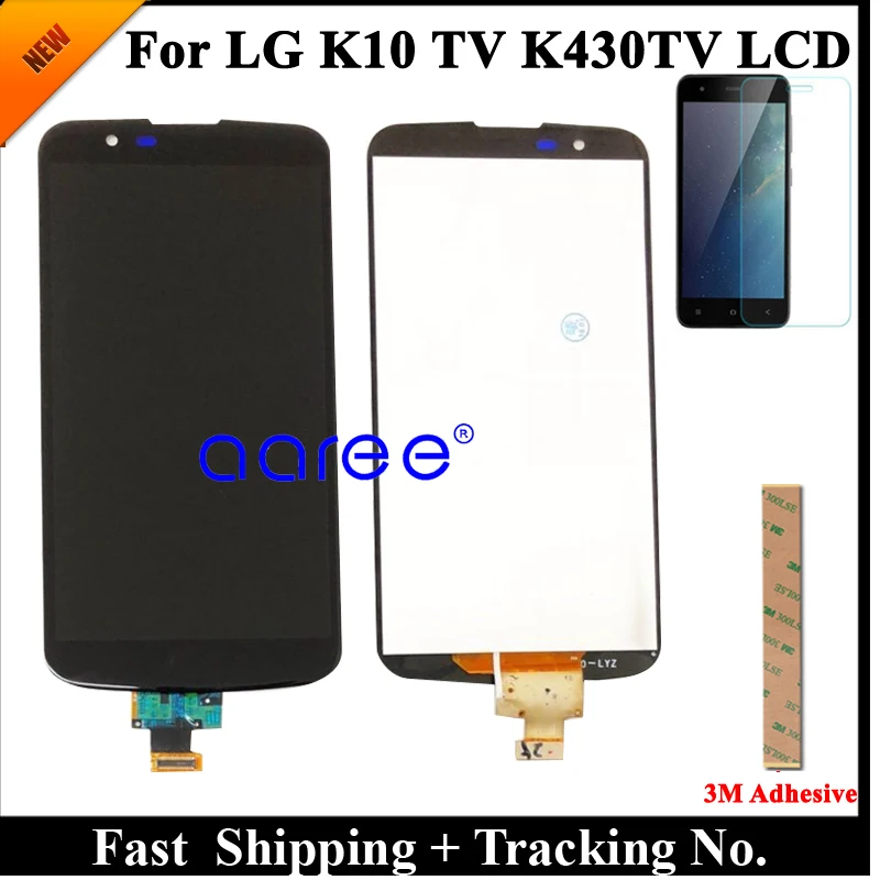 Протестированный ЖК-дисплей для LG K430TV ЖК-экран k430TV K410TV сенсорный дигитайзер в