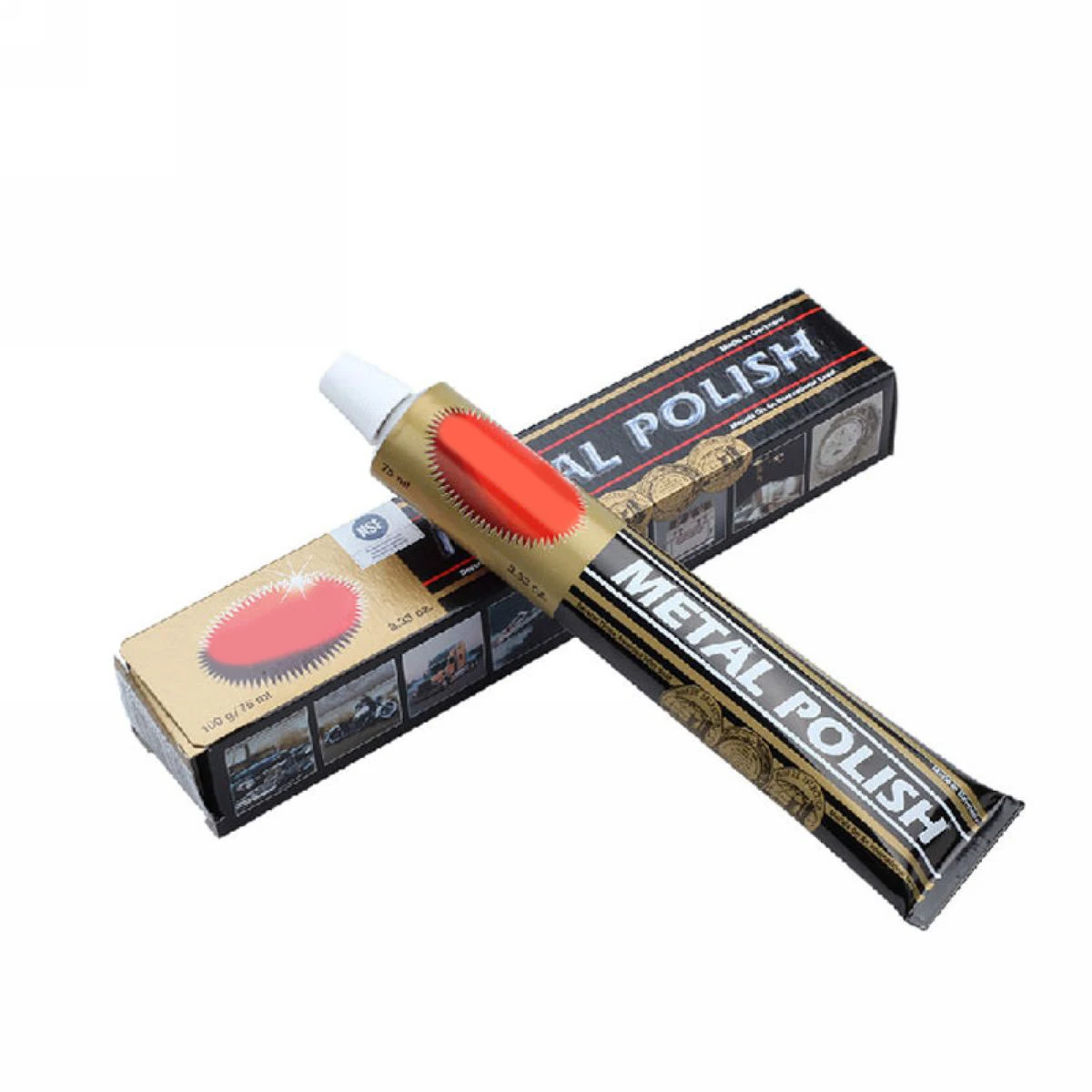 75ml Metal Polish Paste Rust Remover Wax Practical Knife Machine Polishing Paste