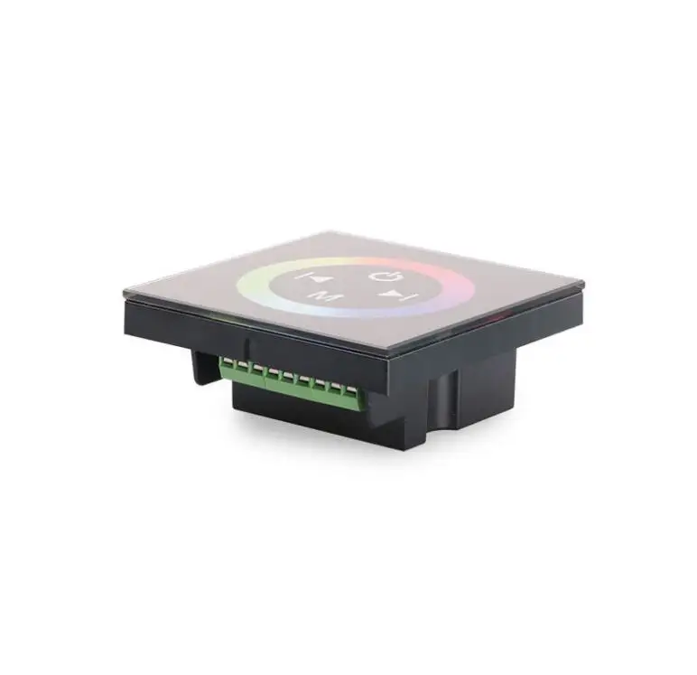 Бесплатная доставка светодиодный сенсорный контроллер ручной, настенный сенсорный Панель RGB светодиодный контроллер, 144 Вт 288 Вт DC12-24V RGB