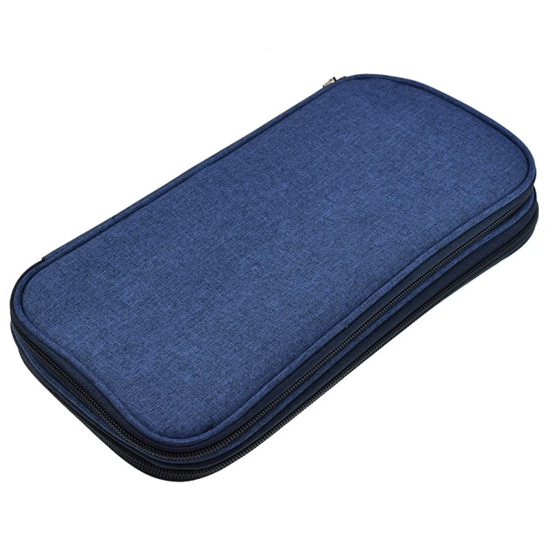 

Empty Pouch Storage Bag For Crochet Hook And Knitting Needles Scissors Ruler Big Capacity Organizer Storage Bag For Sewing Too