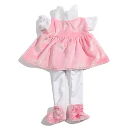 Розовая плюшевая юбка ручной работы для куклы 18 дюймов или куклы 43 см