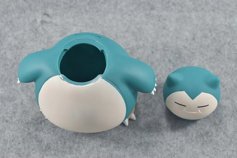 Snorlax Карманный денежный ящик Монстры Фигурки Коллекция монет Модель Копилка японского Аниме Коллекция отаку подарки для детей