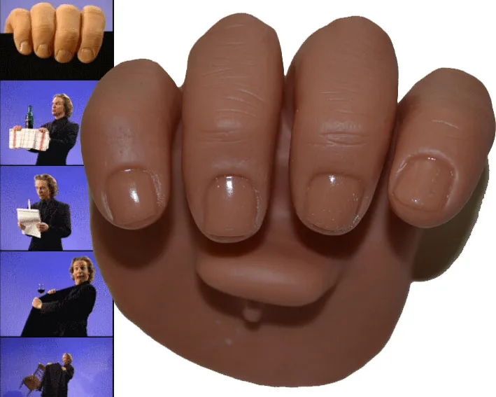 

The third hand, Medium, fake hand (9.5cm W), magic trick, Comedy Classic,gimmick,prop,accessory,Fantastic