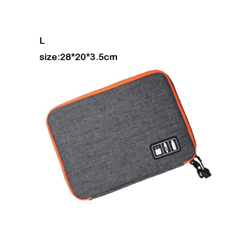 Противоударный чехол для планшета для iPad mini iPad Air Xiaomi pad huawei pad, многофункциональные дорожные сумки - Цвет: gray