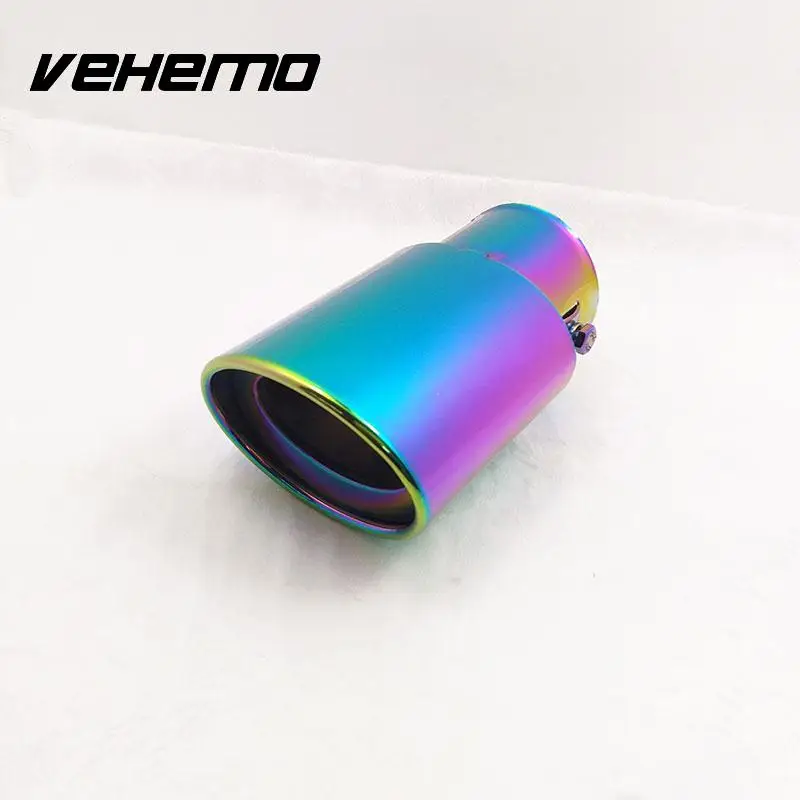 Vehemo font b Automobile b font Car Modification Rear Straight font b Exhaust b font Pipe