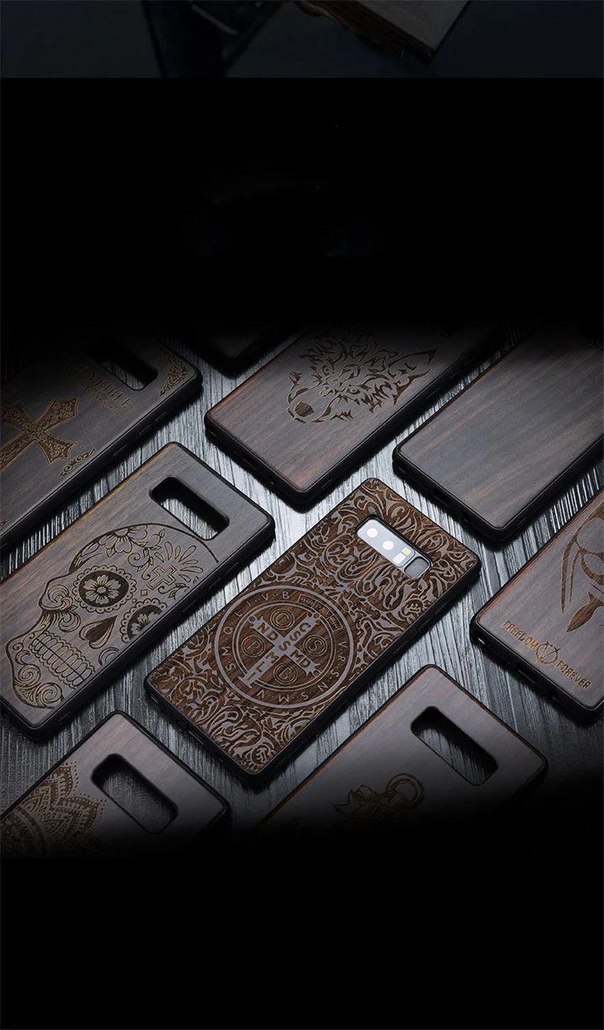 Samsung note 8 case wood (3)
