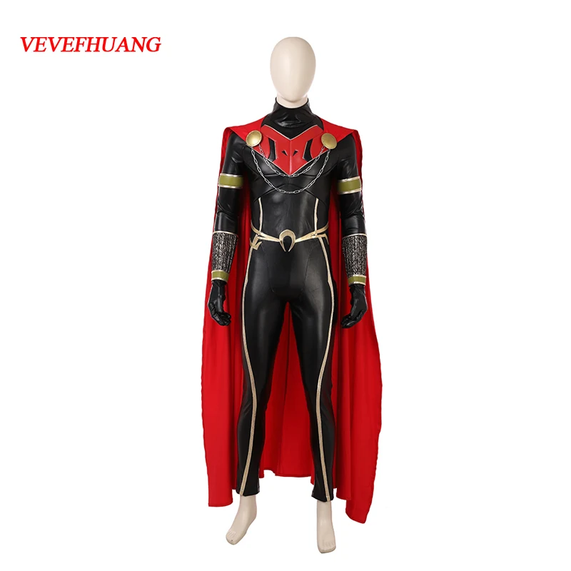 

2018 Movie Aquaman Cosplay Costume Men Orm Cosplay Costume Halloween Costumes For Men Ocean Master Cosplay Costume Custom Made