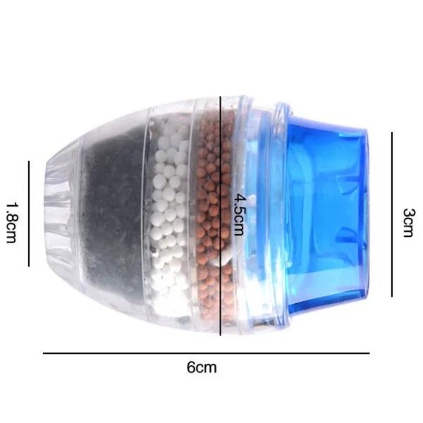 Мини домашнее кокосовое углеродное фильтрационное сопло для картриджа для водопроводного крана очиститель воды фильтр экономии воды расширитель крана