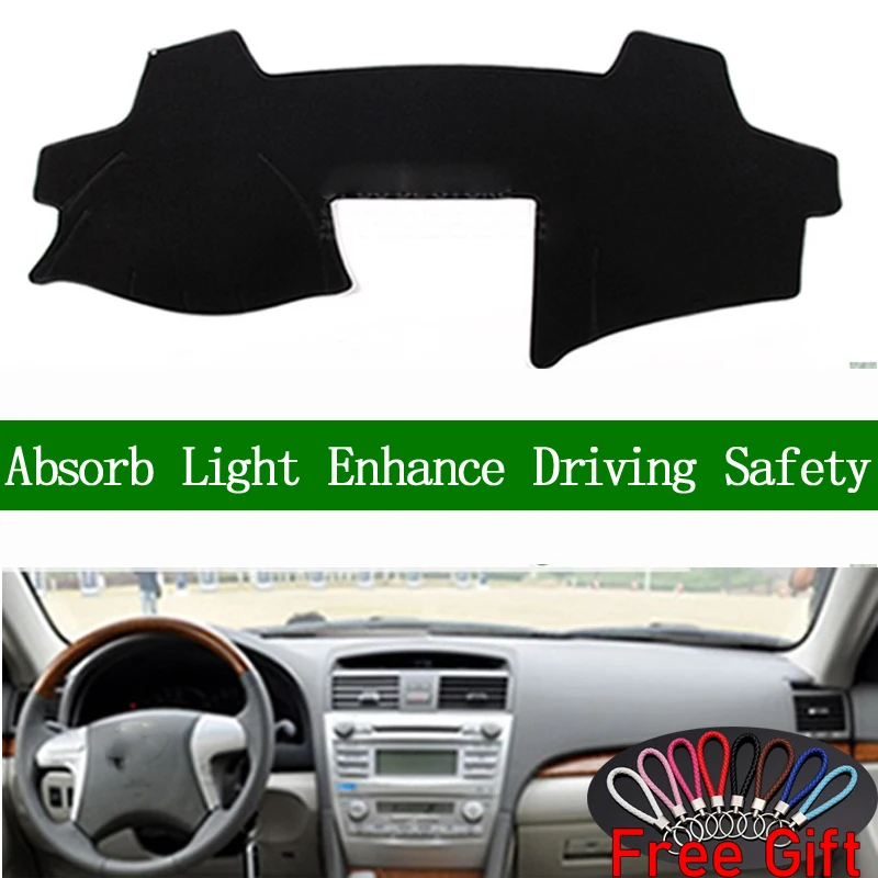 Для Toyota camry 2006 2007 2008 2012 крышка приборной панели солнцезащитный тент нескользящий