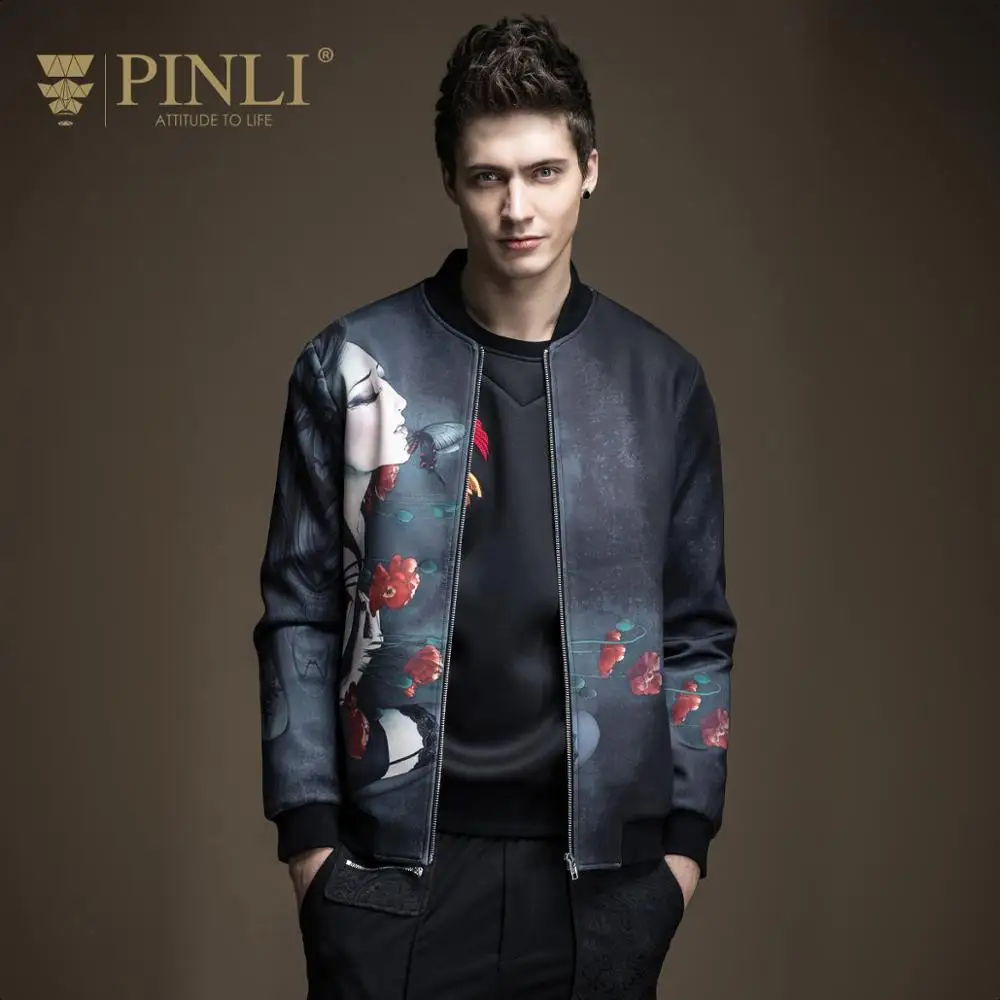 

Militar Casaco Masculino Standard Zipper And Coats Limited Solid Pinli Spring New Male Dress Baseball Uniform Jacket B171304110